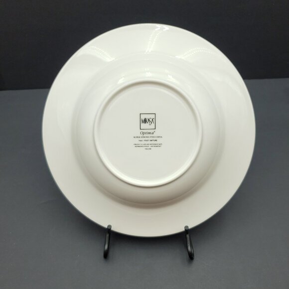 Mikasa Fruit Rapture Rim Soup Bowls Mikasa Optima Rimmed Pasta Salad Bowls - Picture 4 of 7